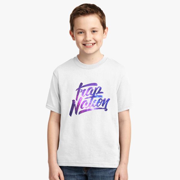 Trap Nation Galaxy Youth T Shirt Customon - galaxy cute roblox shirts