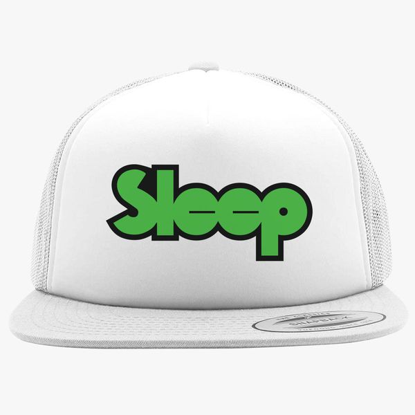 Sleep Band Logo Foam Trucker Hat Customon - roblox foam trucker hat customon