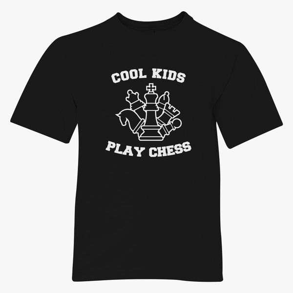 Cool Kids Play Chess Youth T Shirt Customon - cool kid roblox body