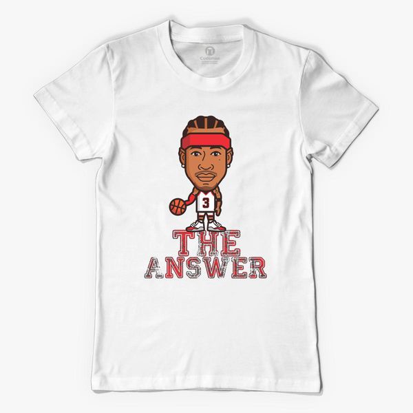 allen iverson the answer t shirt