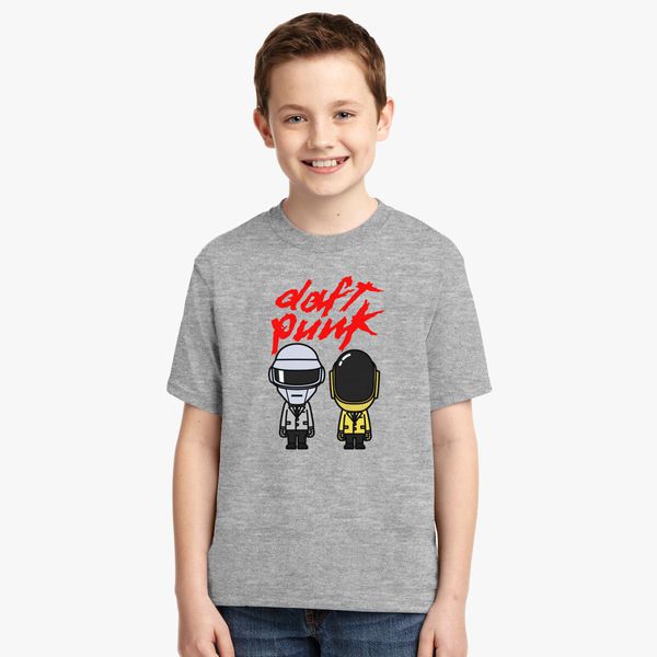 Daft Punk Youth T Shirt Customon - daft punk shirt read the description roblox