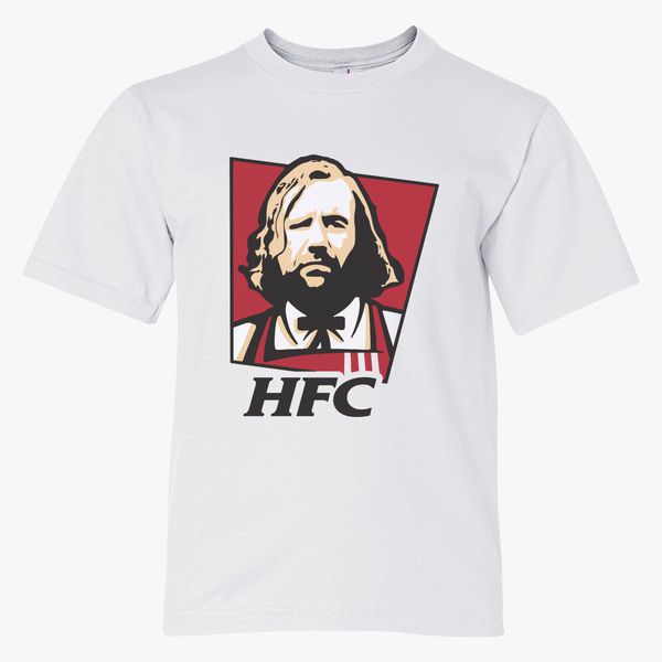Hfc Hound Fried Chicken Youth T Shirt Customon - i love fried chicken shirt roblox
