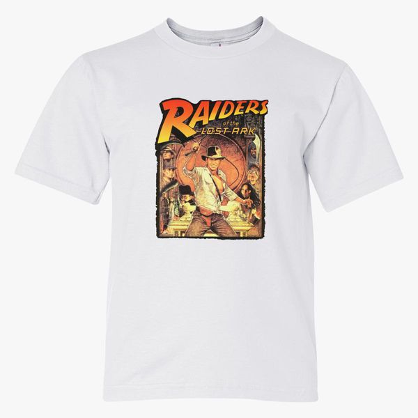Raiders Of The Lost Ark Indiana Jones Youth T Shirt Customon - roblox indiana jones shirt