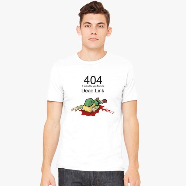 Error 404 Zelda Dead Link Men S T Shirt Customon