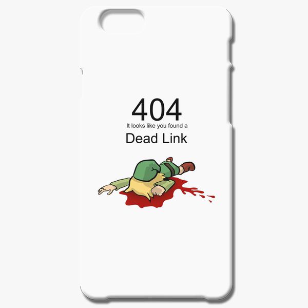 Error 404 Zelda Dead Link Iphone 6 6s Case Customon