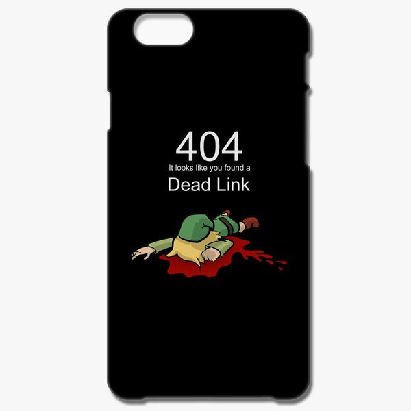 Error 404 Zelda Dead Link Iphone 6 6s Case Customon