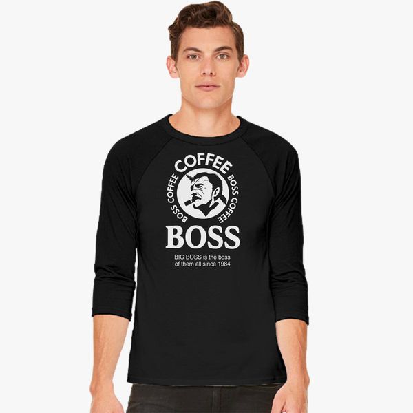 boss coffee t shirt