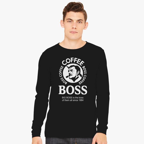 boss coffee t shirt