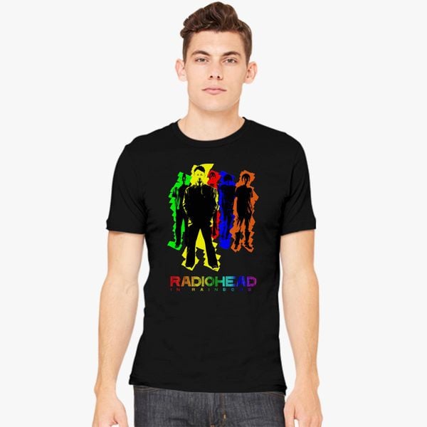 Men uren Blinke Radiohead In Rainbows Men's T-shirt - Customon