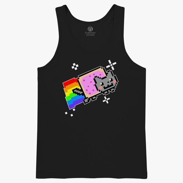 Nyan Cat Rainbow Men S Tank Top Customon - nyan cat tank roblox