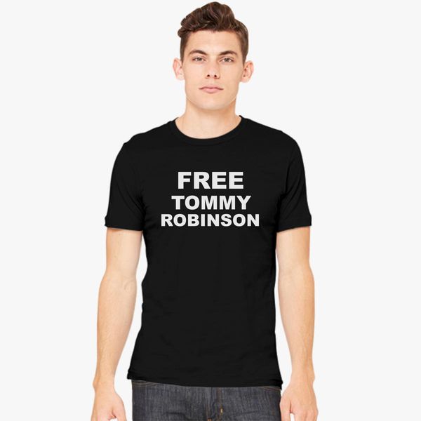 Free Tommy Robinson Free Speech Men's T 
