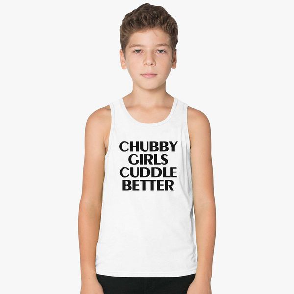 chubby girl tank top