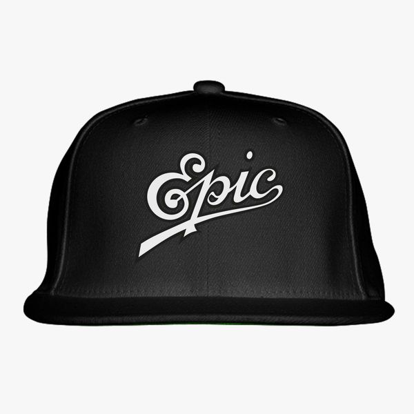 Epic Records Snapback Hat (Embroidered 
