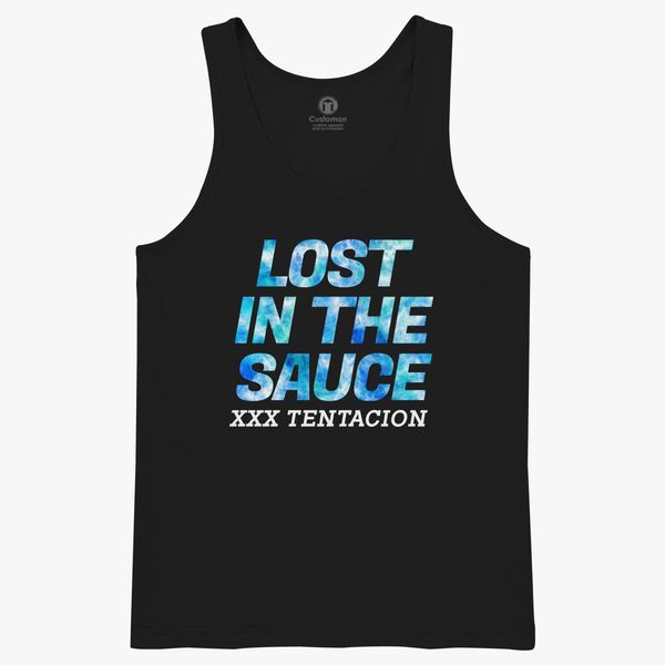 Xxx Tentacion Lost In The Sauce Men S Tank Top Customon - roblox id xx tentacion sauce