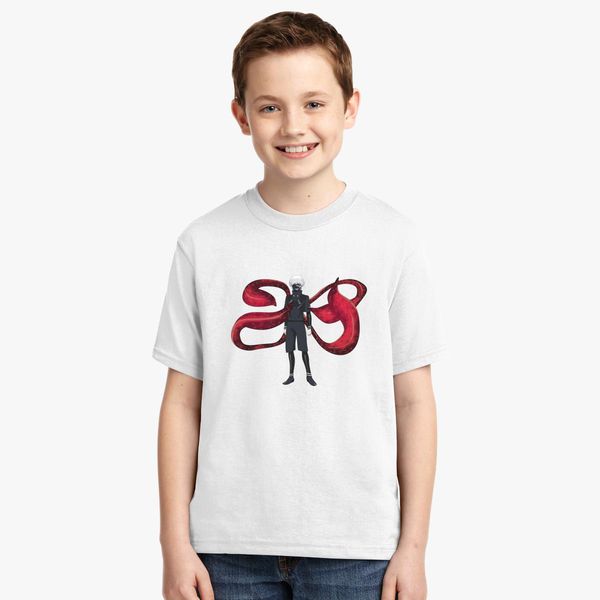 Tokyo Ghoul Kaneki Youth T Shirt Customon - kaneki t shirt roblox