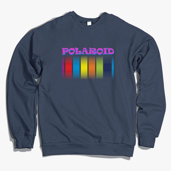 polaroid crewneck sweatshirt