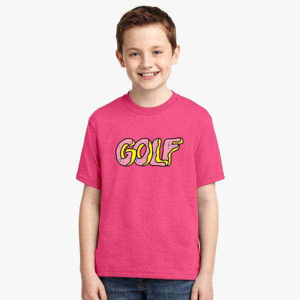 Golf Donut Youth T Shirt Customon - golf wang roblox tshirt