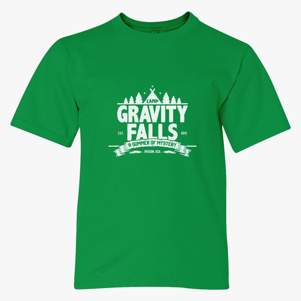 Camp Gravity Falls Youth T Shirt Customon - gravity falls roblox shirt