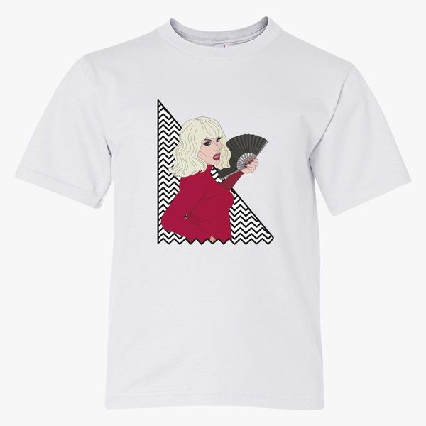 Katya Zamolodchikova Red Room Realness Youth T Shirt Customon - chi plain grey white hoodie roblox