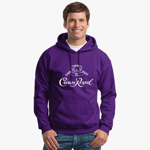crown royal hoodie purple