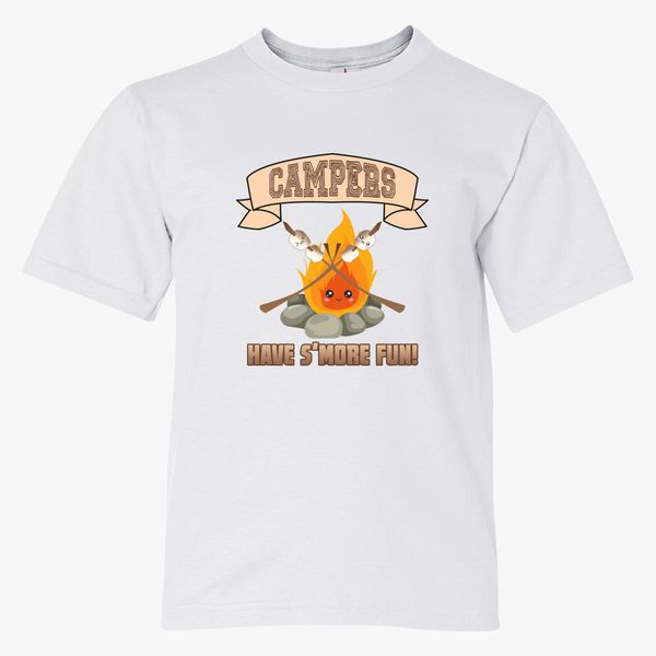 Campers Have Smore Fun Youth T Shirt Customon - smore shirt roblox