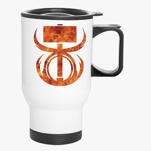 Destiny Titan Hammer Of Sol Travel Mug Customon