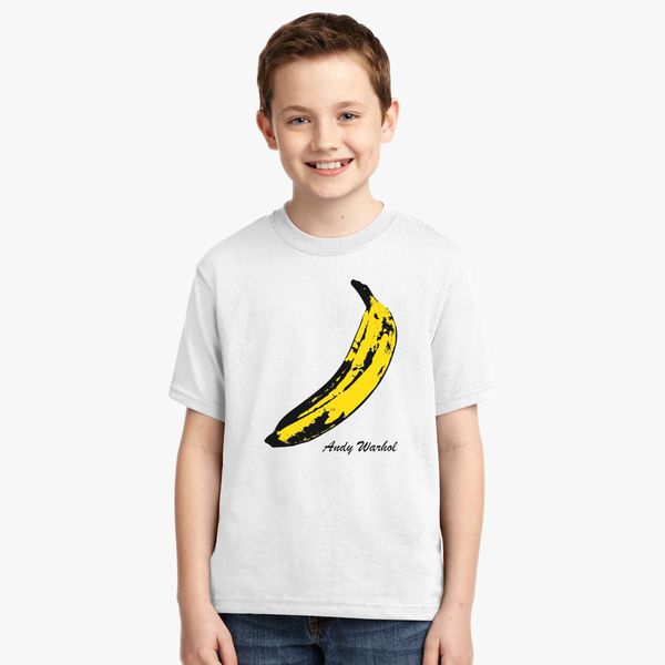 Andy Warhol Banana Youth T Shirt Customon - roblox banana t shirt