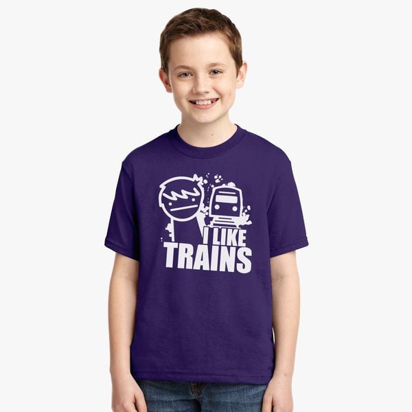 I Like Trains Youth T Shirt Customon - i like trains roblox code