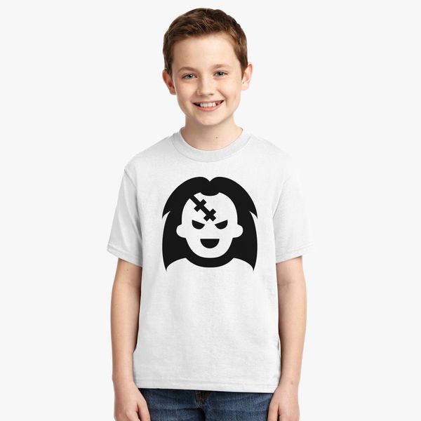Chucky Emoji Youth T Shirt Customon - t shirt chucky roblox free roblox account username and