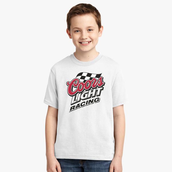 Womens Coors-Light-Racing Simple Short Sleeves Classic T-Shirts 