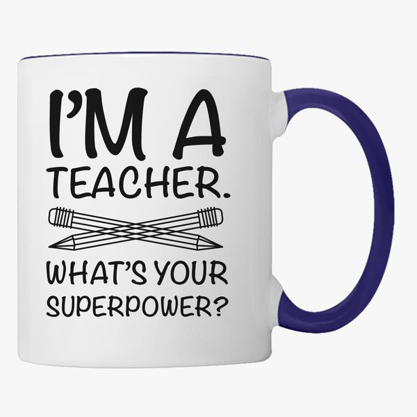 coworker gift super power mug superhero gift builder mug Superpower Coffee Mug I'm a Builder What's your Superpower