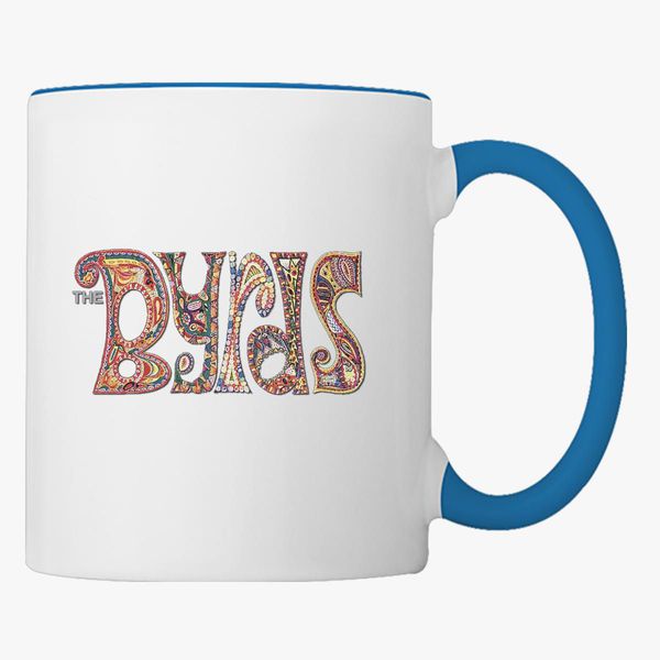 Band Logo Blue Mug Printed Ceramic Coffee Cup