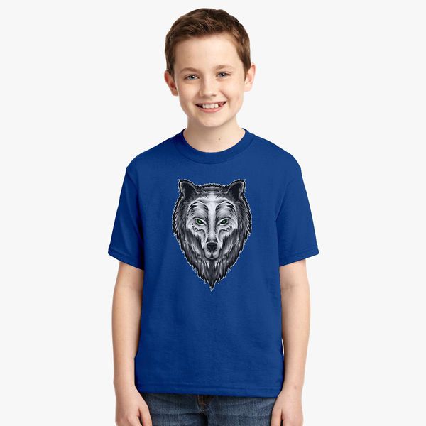 The Guardian Spirit Wolf T Shirt Youth T Shirt Customon - guardian wolf roblox