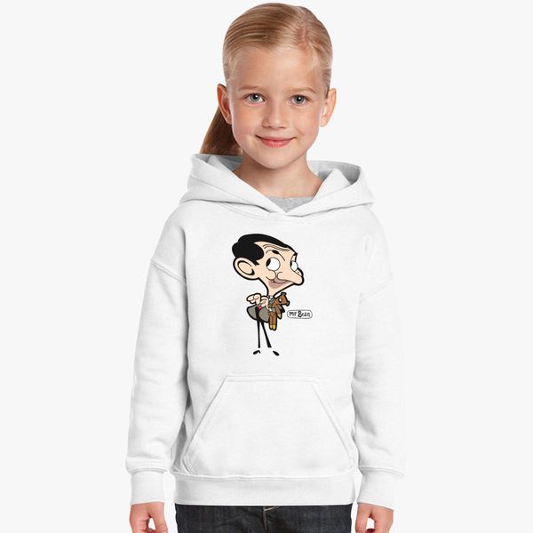 Download Cute Design Art Mr Bean Cartoon Kids Hoodie Customon