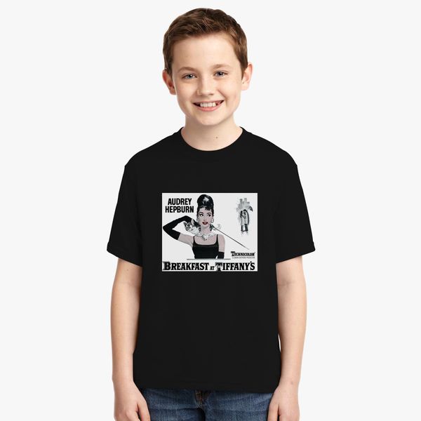 Audrey Hepburn Breakfast At Tiffany Youth T Shirt Customon - audrey hepburn roblox