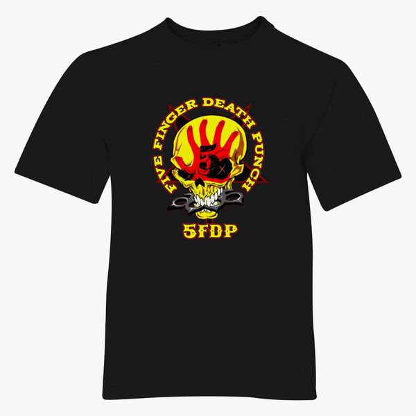 Five Finger Death Punch 5fdp Youth T Shirt Customon - roblox five finger death punch