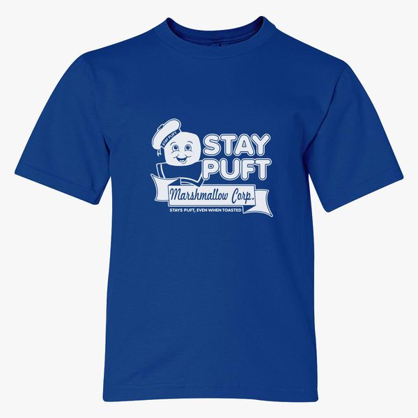Stay Puft Marshmallow Man Youth T Shirt Customon - marshmallow t shirt roblox
