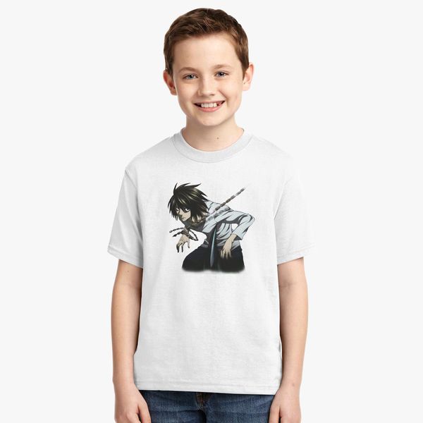 Death Note L Youth T Shirt Customon