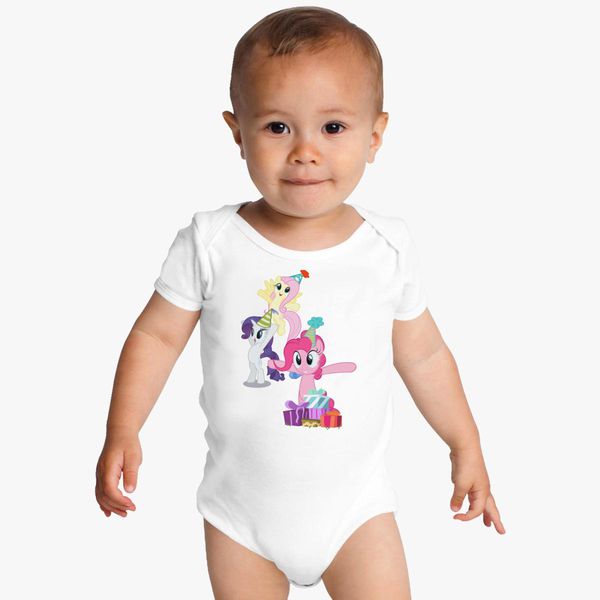 my little pony onesie baby