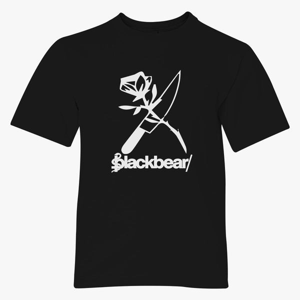 Blackbear Knife Rose Youth T Shirt Customon - roblox blackbear merch