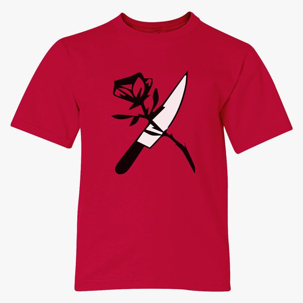 Blackbear Knife Rose Youth T Shirt Customon
