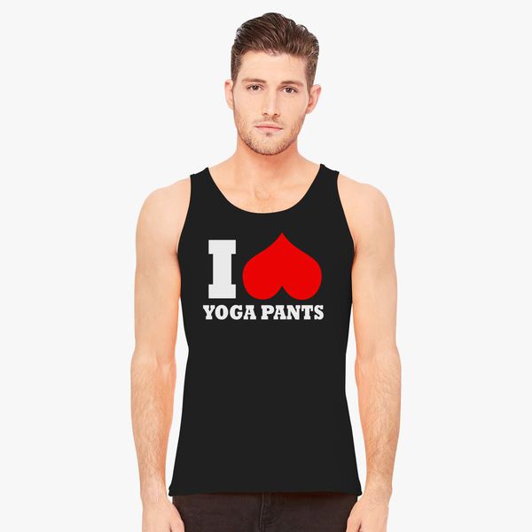 yoga pants and tank top