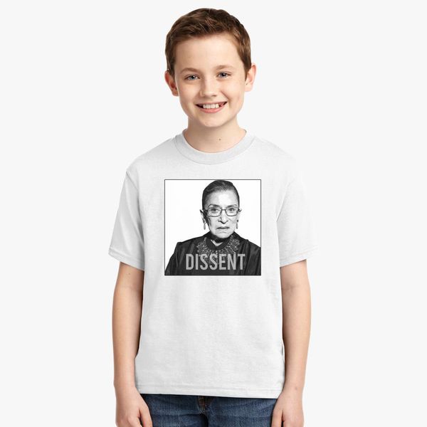 Ruth Bader Ginsburg Dissent Youth T Shirt Customon - cleavers tshirt roblox