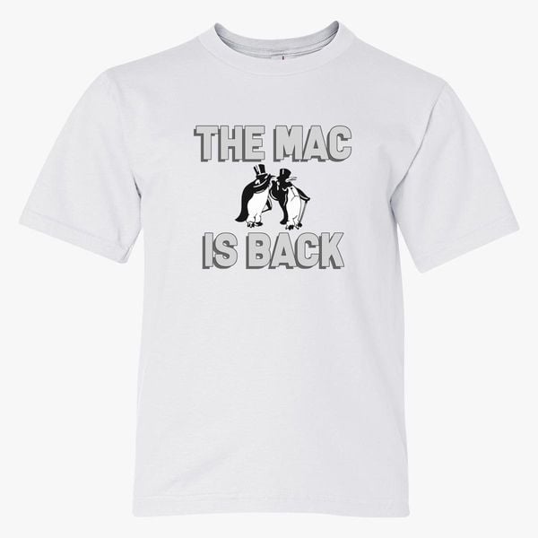 The Mac Is Back Youth T Shirt Customon - how to make shirts on roblox 2020 mac