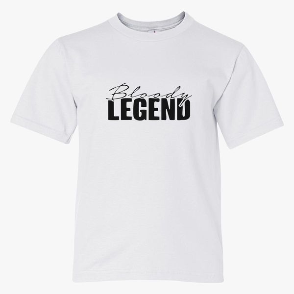 Lazarbeam Bloody Legend Youth T Shirt Customon