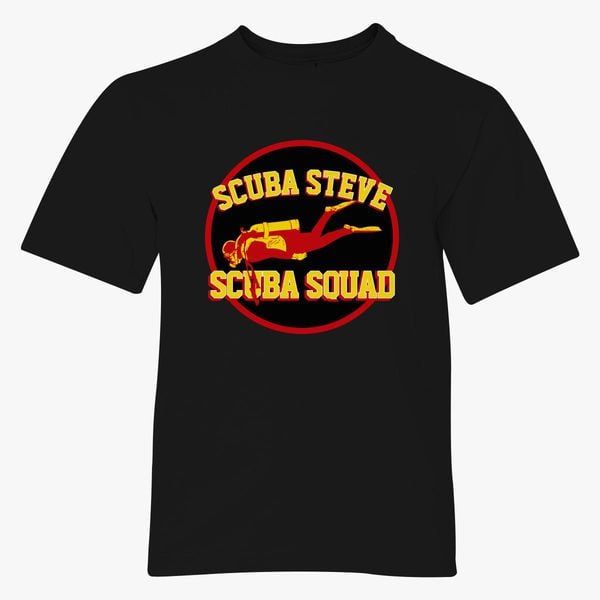 Scuba Steve Scuba Squad Youth T Shirt Customon - scuba steve roblox