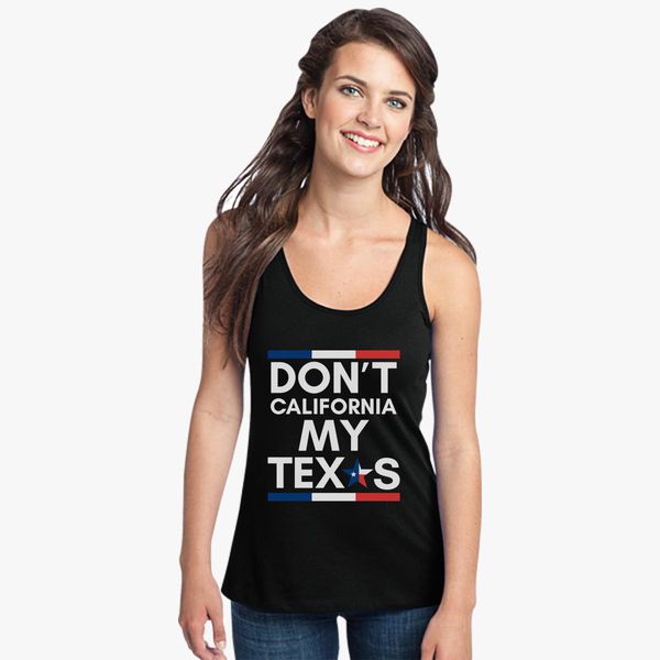 womens california tank top