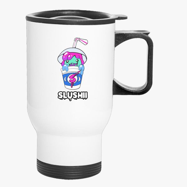 Slushii Travel Mug Customon - slushii studios dj t shirt roblox