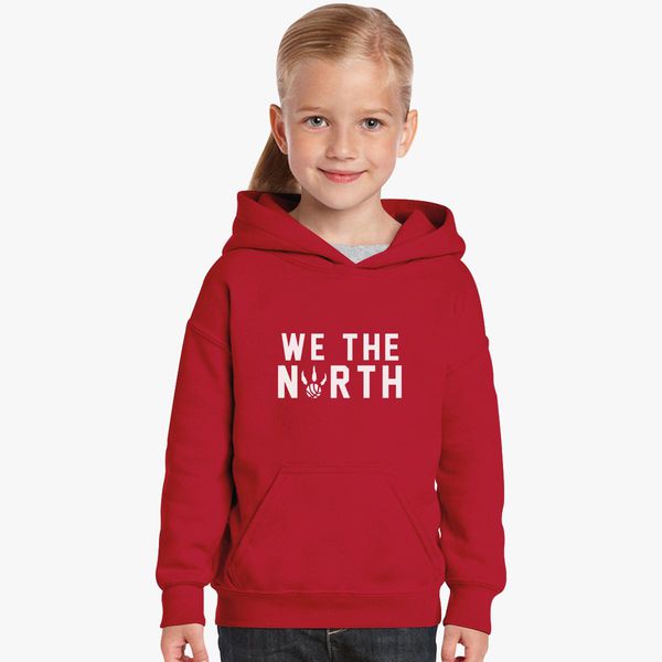 we the north red hoodie