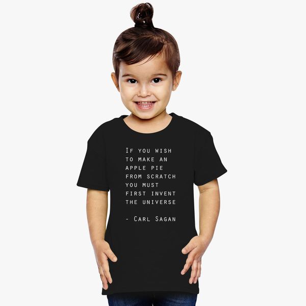 George Hanbury Molester fact Carl Sagan Toddler T-shirt - Customon